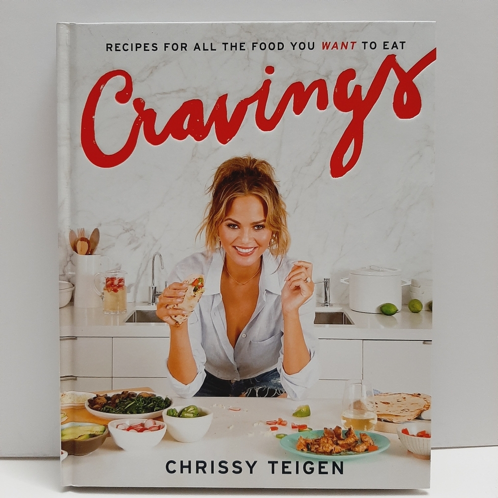 🍒 Cravings: Recipes for All the Food You Want to Eat Chrissy Teigen HC Cookbook